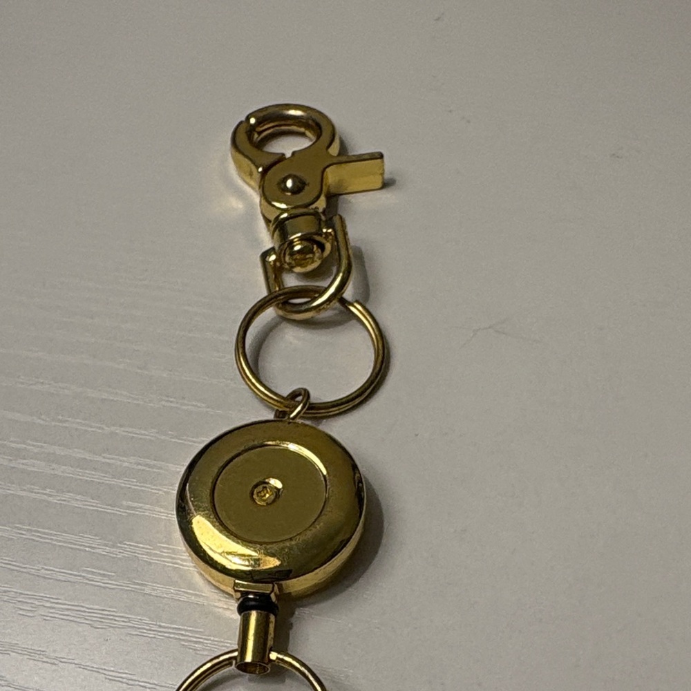 Gold Keychain Accessory - Picture 6 of 6
